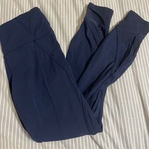 Athleta Powervita navy leggings